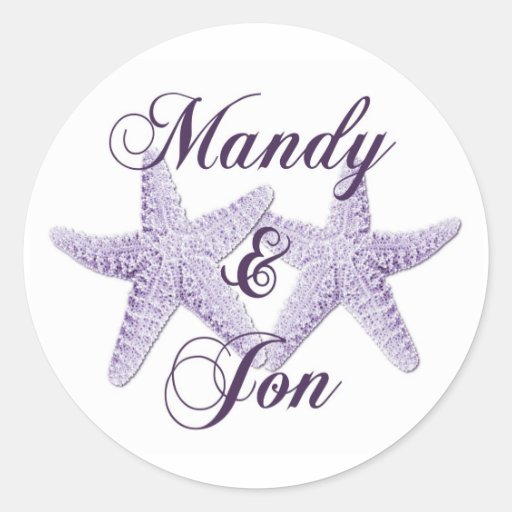 Personalized Envelope Seals Classic Round Sticker Zazzle