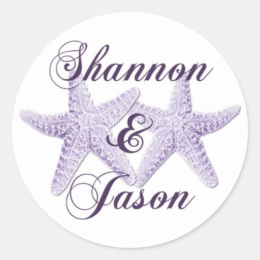 Personalized Envelope Seals Classic Round Sticker Zazzle