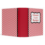 Personalized Family Recipe Binder
