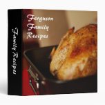 Personalized Family recipes 1.5" avery binder