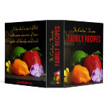 Personalized Favorite Family Recipe Binder