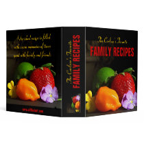Personalized Favorite Family Recipe Binder