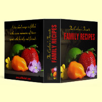 Personalized Favorite Family Recipe Binder binders