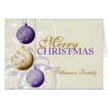 Personalized Festive Christmas Card