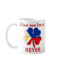 Personalized Filipino Kiss Me I'm Reyes mugs by KissMeTshirts Personalized Filipino Kiss Me I'm Reyes mugs