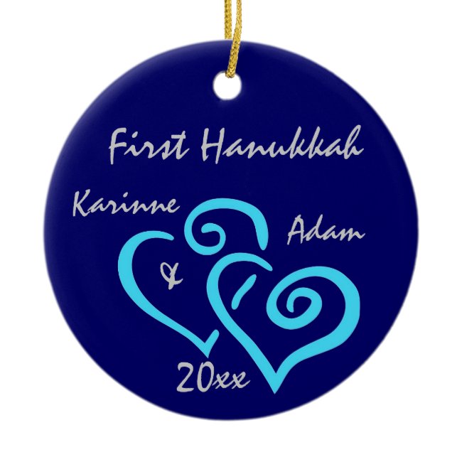 Personalized First Hanukkah Ornament