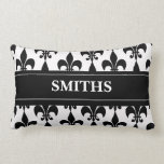 Personalized Fleur-de-lis Lumbar Pillow pillows