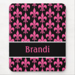 Personalized Fleur de Lis Mousepad