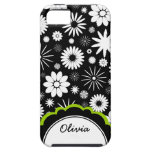 Personalized Floral Design iPhone 5 Cases
