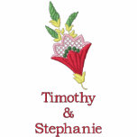 Personalized floral Wedding embroidered Jacket