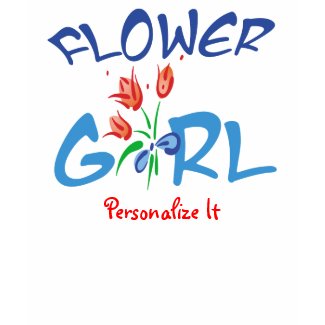 Personalized Flower Girl t shirt