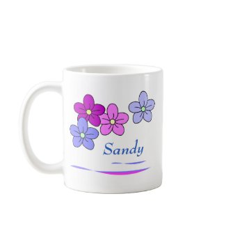 flower coffee mugs
