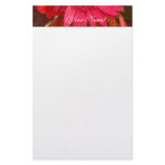 PERSONALIZED FLOWER STATIONARY CUSTOMIZED STATIONERY