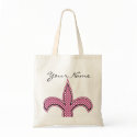 Personalized Fluer de Bag with Your Name or Phrase