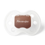 Personalized Football Baby Pacifiers