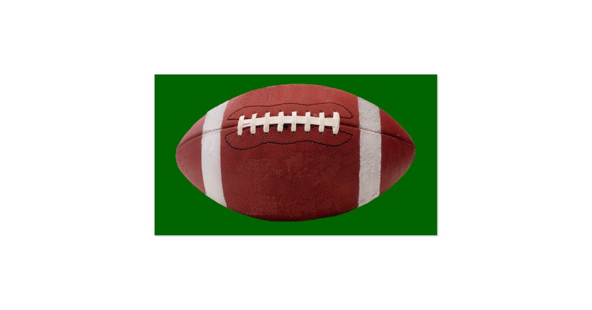 personalized football business cards zazzle football business cards