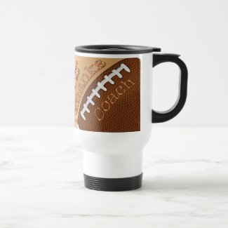 Personalized Football Coach Gifts, His NAME Mug