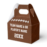 Personalized Football Favor Boxes in Bulk