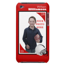 Personalized Football iPod Touch Case