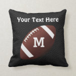 Personalized Football Pillows with NAME and NUMBER