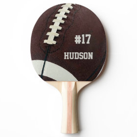Personalized Football Ping Pong Paddle