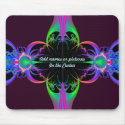 Personalized Fractal Mousepad by Rb_barnes2 Personalized Fractal Mousepad