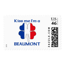 Personalized French Kiss Me I'm Beaumont Postage