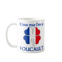 Personalized French Kiss Me I'm Foucault mugs