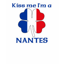 Personalized French Kiss Me I'm Nantes t-shirts by KissMeTshirts Personalized French Kiss Me I'm Nantes t-shirts