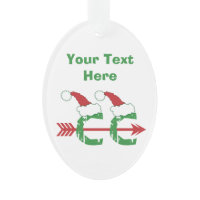 PERSONALIZED Funny Christmas Cross Country