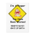Personalized Funny New Baby Gift postcards by Personalized_Newborn Personalized Funny New Baby Gift postcards