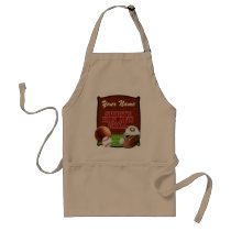 Personalized Funny Sports Bar and Grill Apron