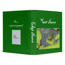 Personalized Fwoggie Notebook Template binders