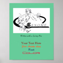 Personalized Genome Poster