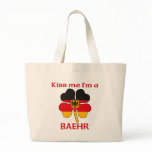 Personalized German Kiss Me I'm Baehr bags