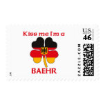 Personalized German Kiss Me I'm Baehr postage