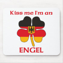 Personalized German Kiss Me I'm Engel mousepads by KissMeTshirts Personalized German Kiss Me I'm Engel mousepads