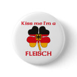 Personalized German Kiss Me I'm Fleisch buttons