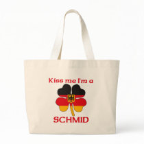 Personalized German Kiss Me I'm Schmid bags