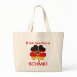 Personalized German Kiss Me I'm Schmid bags