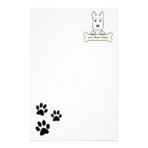 Personalized German Shepherd stationery