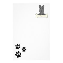 Personalized German Shepherd stationery