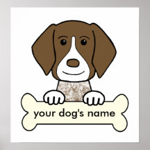 Personalized German Shorthaired Pointer Print
