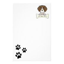Personalized German Shorthaired Pointer Customized Stationery