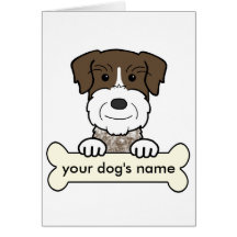 Personalized German Wirehaired Pointer Cards