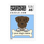 Personalized German Wirehaired Pointer postage