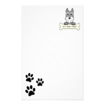 Personalized Giant Schnauzer stationery