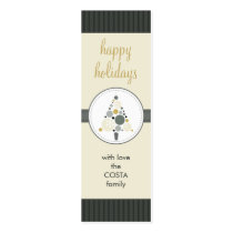 PERSONALIZED GIFT TAG :: modern spotty tree AP1 business cards by holidayboutique PERSONALIZED GIFT TAG :: modern spotty tree AP1 business cards