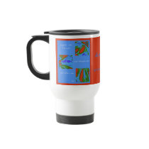Personalized Giggles and Shrieks Haiga Travel Mug