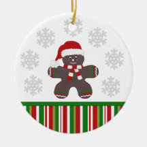 Personalized Gingerbread Man Ornament